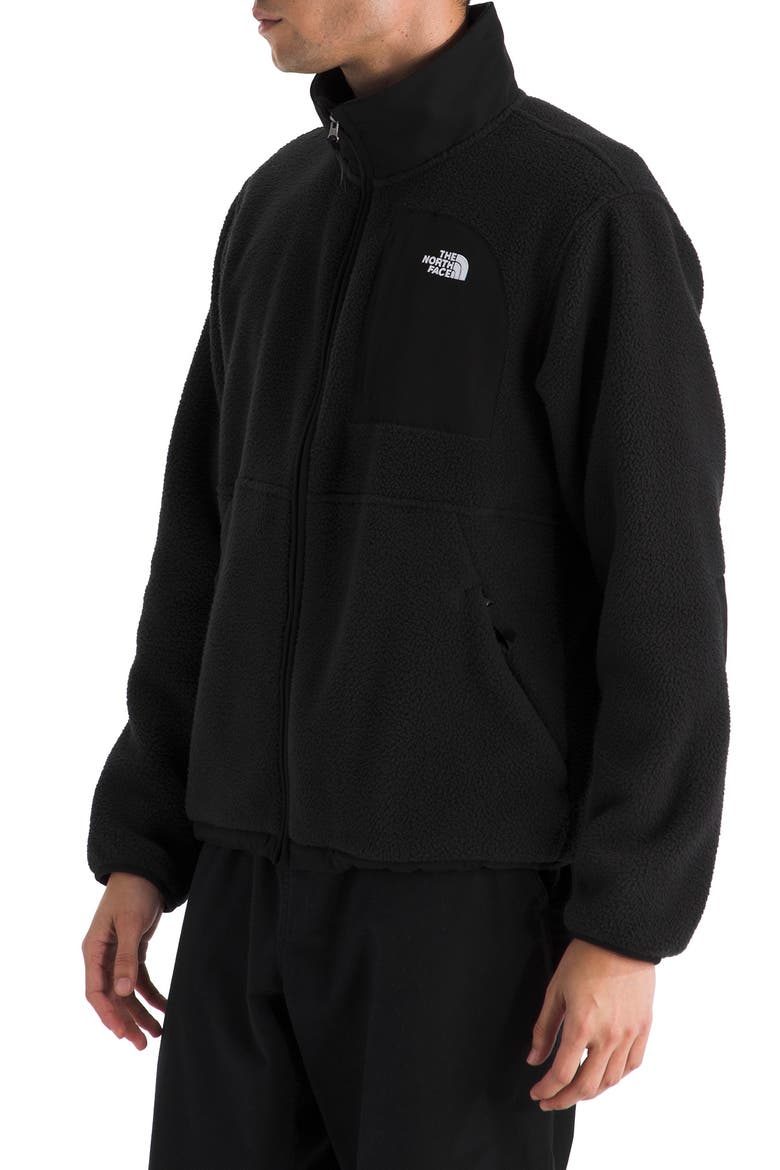 Yumiori Off Peak Recycled Fleece Jacket, Alternate, color, TNF BLACK