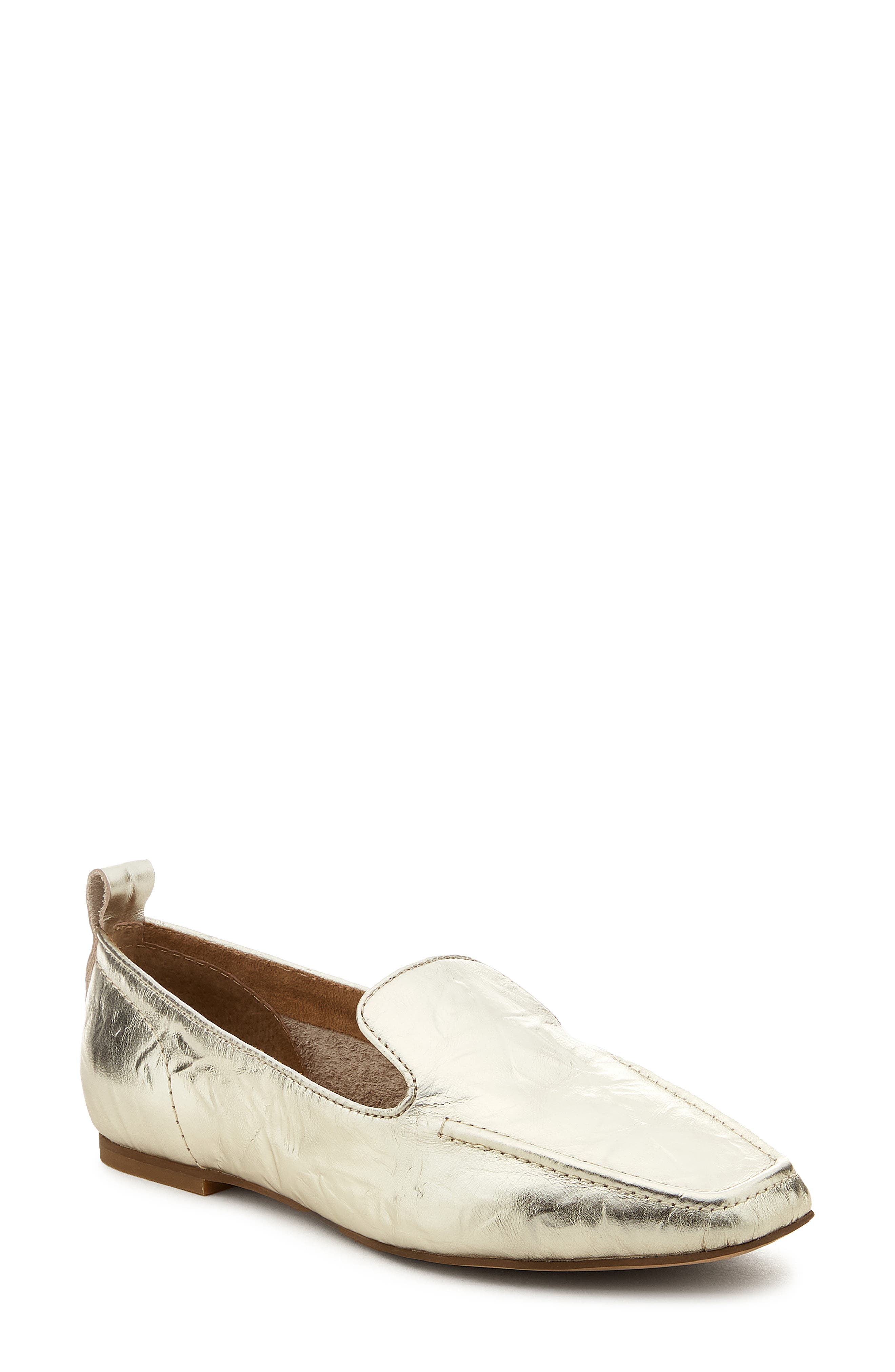Kelsi Dagger Brooklyn Finely Loafer, Main, color, Washed Gold