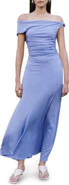 Marcella Manon Off the Shoulder Maxi Dress