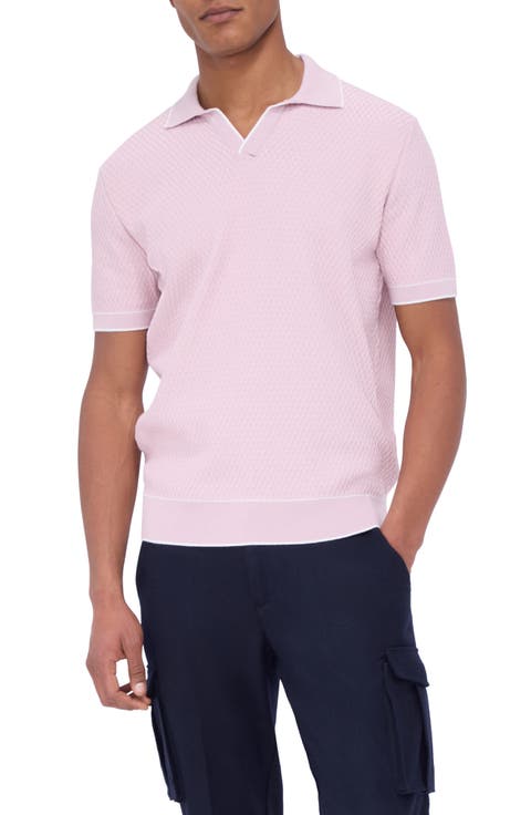 Tipped Johnny Collar Polo