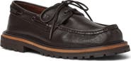 Fendi Moc Toe Boat Shoe