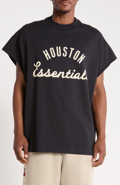 Astros '90s Jersey Cotton Cutoff T-Shirt