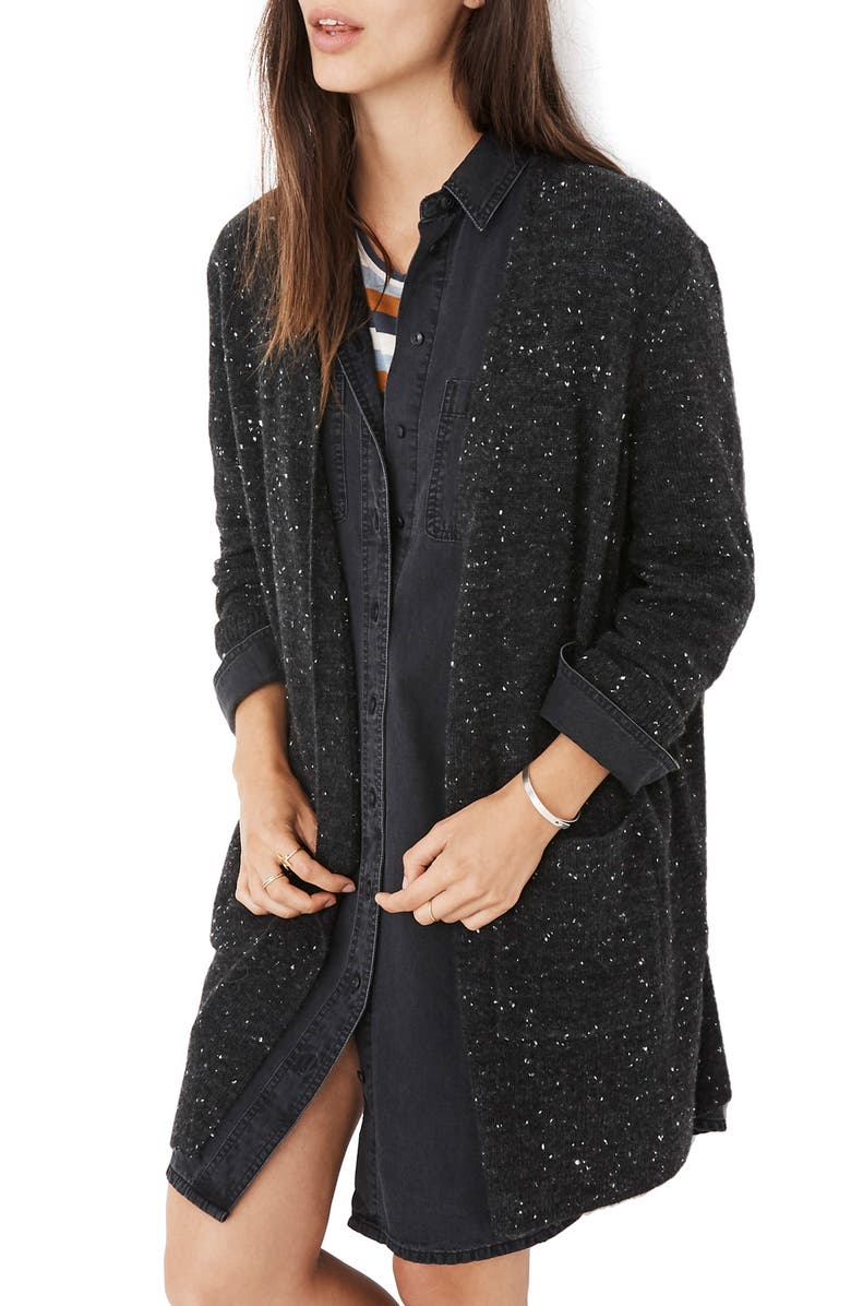 Madewell Donegal Kent Cardigan Sweater, Alternate, color, 