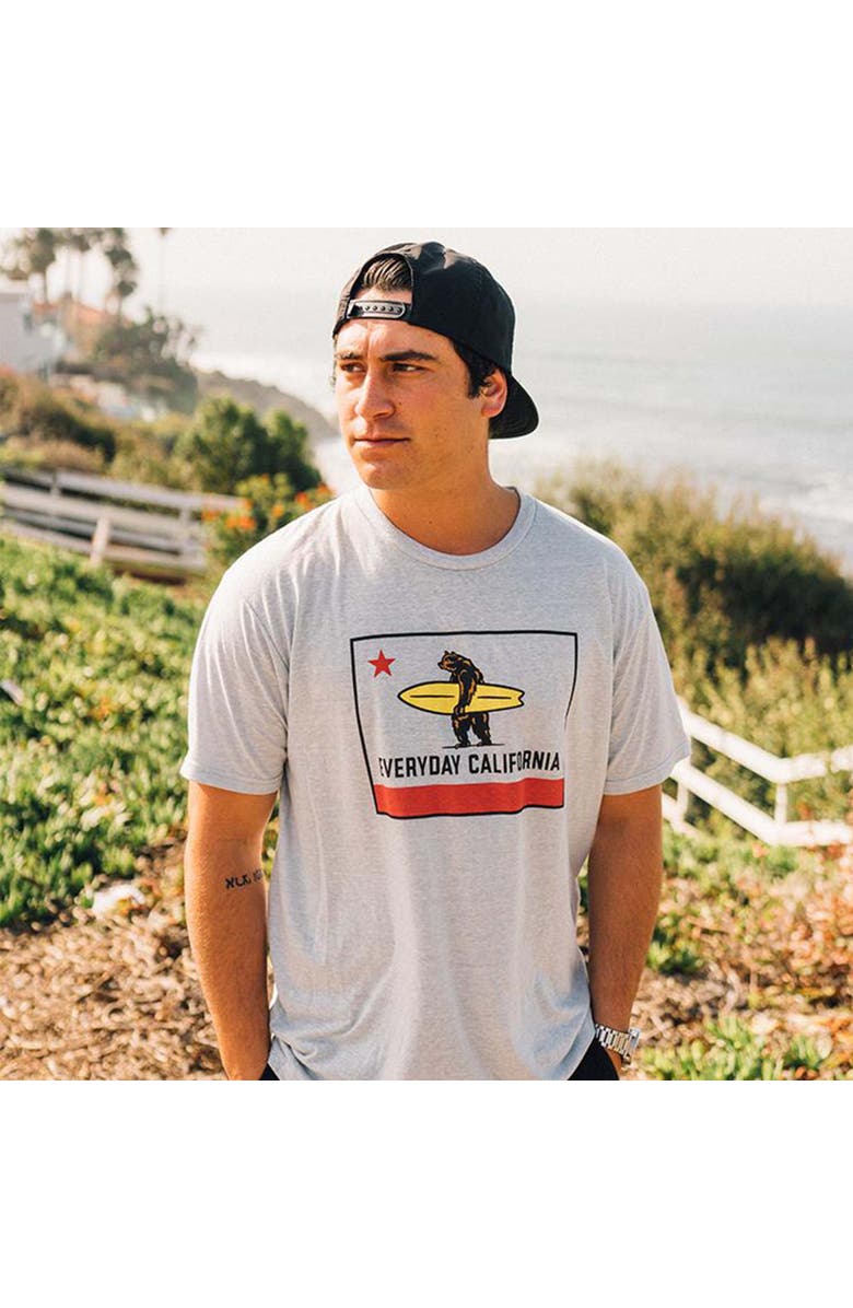 Everyday California El Classico Tee, Alternate, color, Charcoal
