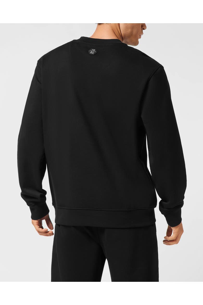 Sweatshirt Blur Signature Men, Alternate, color, black