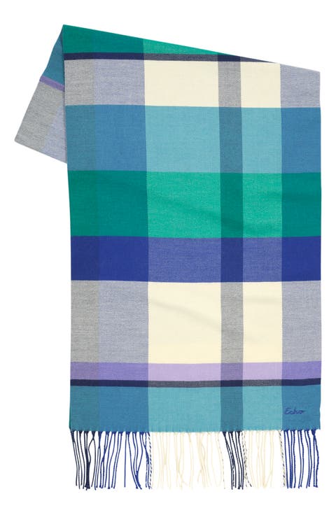 Cubist Plaid Scarf