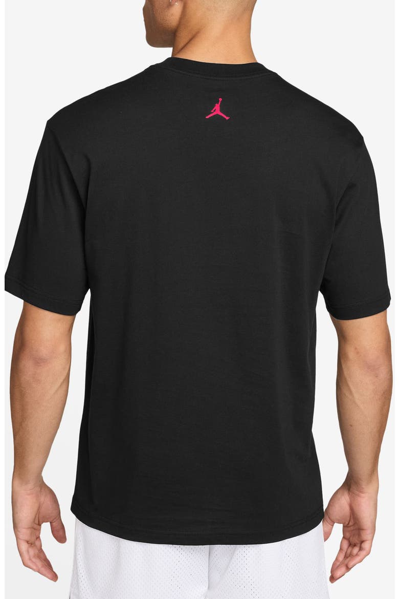 Jumpman Graphic T-Shirt, Alternate, color, BLACK/ WHITE/ INFRARED