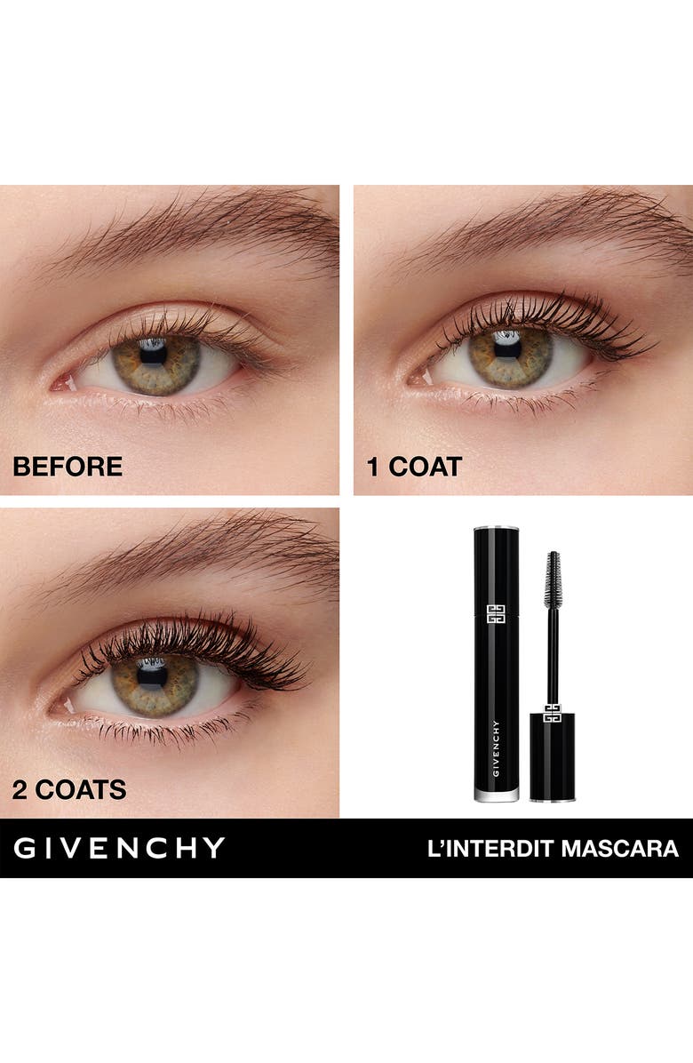 Givenchy L'Interdit Volumizing & Lengthening Mascara, Alternate, color, Black