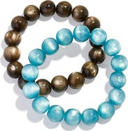 BaubleBar Jane Set of 2 Beaded Bracelets
