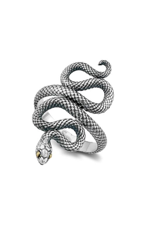 Samuel B. Snake Ring In Silver