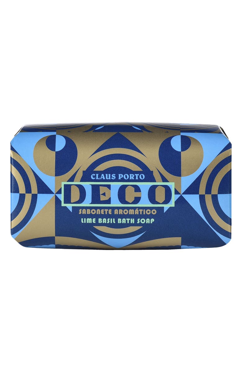 Claus Porto Deco Lime Basil Soap, Alternate, color, 