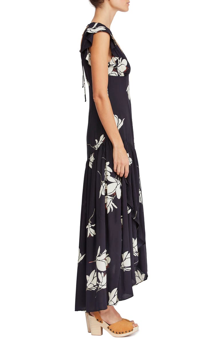 Free People She's a Waterfall High/Low Maxi Dress, Alternate, color, 