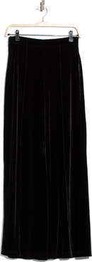 MAX STUDIO Velvet Wide Leg Trousers