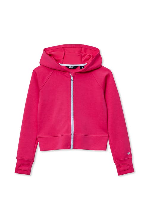 Girls Active Zip Up Hoodie