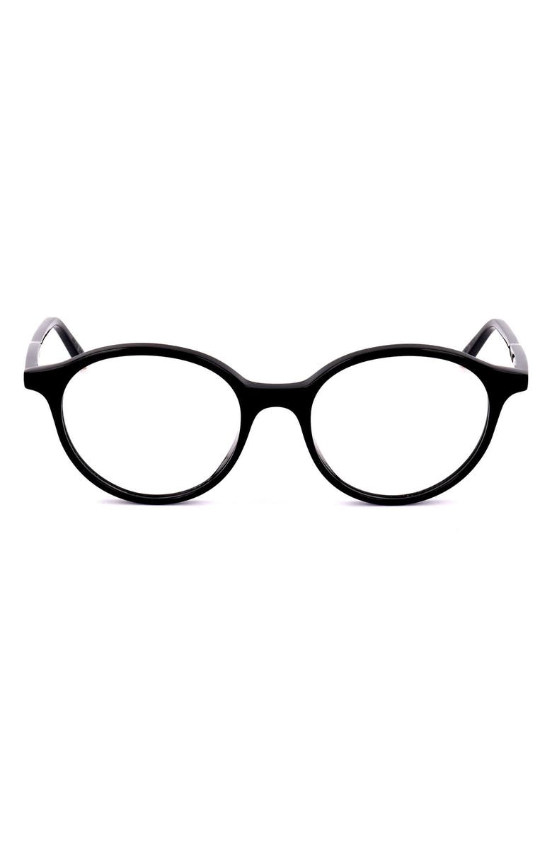 SUPER by RETROSUPERFUTURE<sup>®</sup> 54mm Round Optical Glasses, Main, color, Black