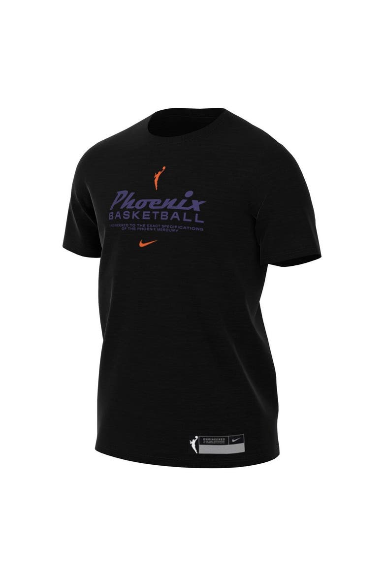 Men's Nike  Black Phoenix Mercury On Court Legend Essential Practice T-Shirt, Alternate, color, Black