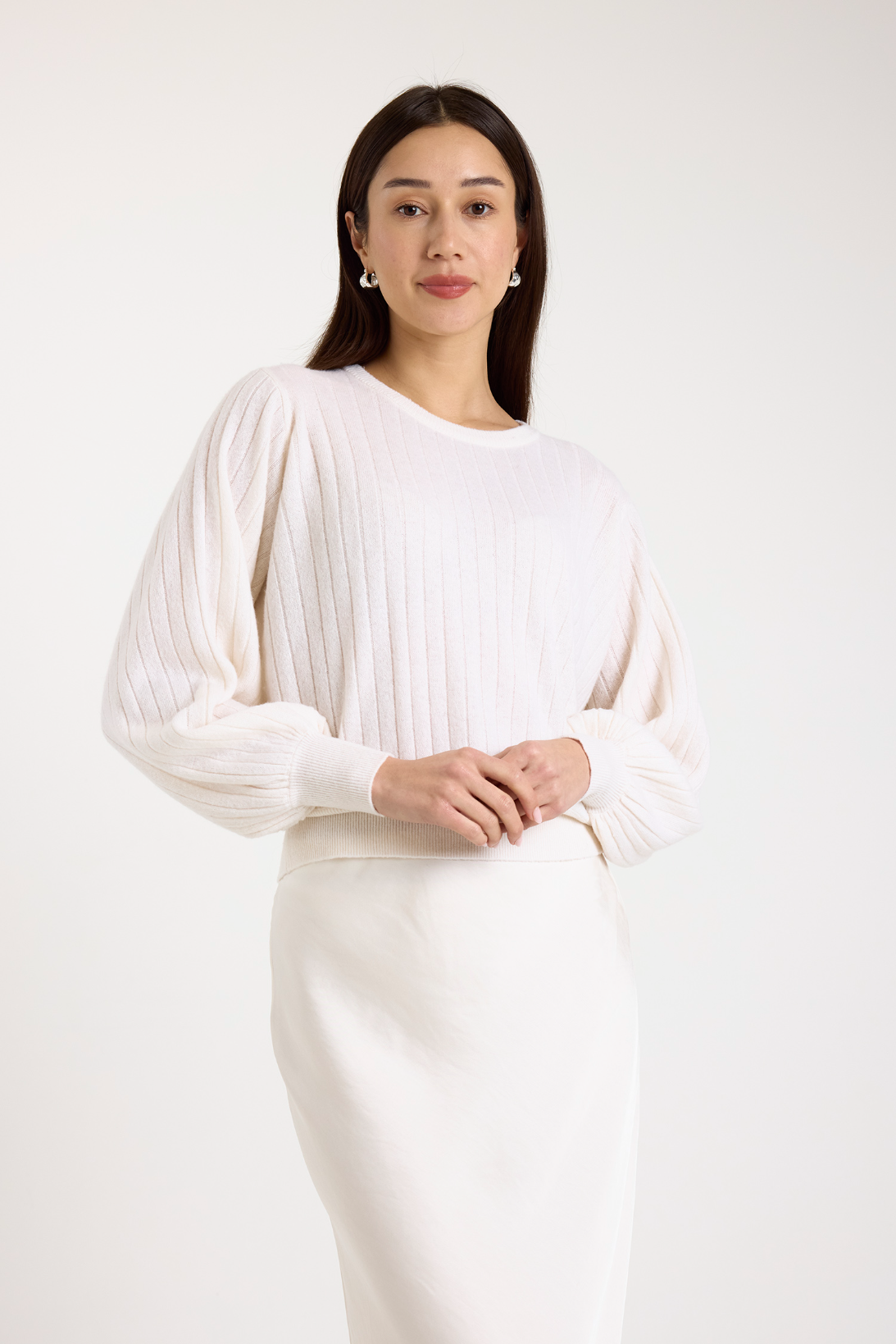 Pixie Crew Neck 100% Cashmere Sweater