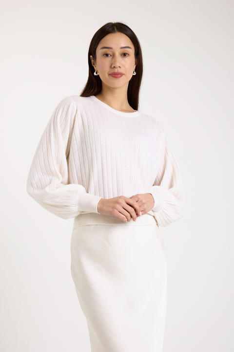 Pixie Crew Neck 100% Cashmere Sweater