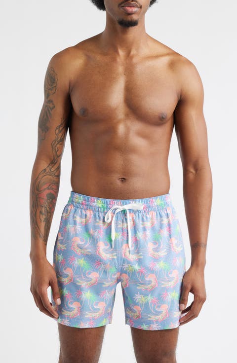Rock-a-Crocks Lined 5.5-Inch Swim Trunks