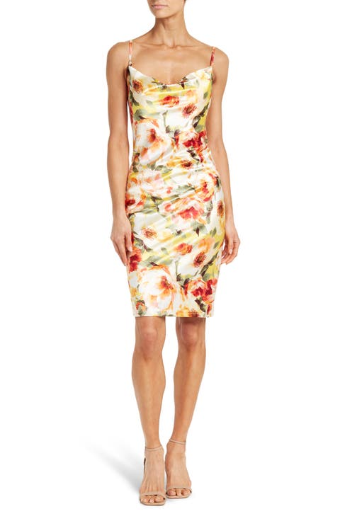 Elaine Cowl Neck Spaghetti Strap Top