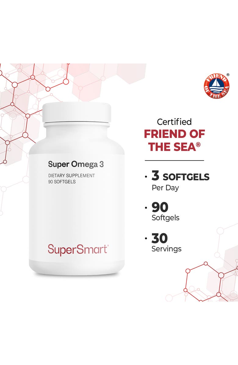 SuperSmart Super Omega 3 1500mg, Alternate, color, 