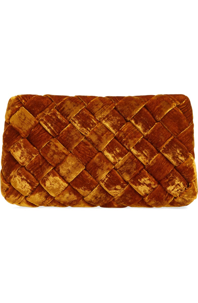 Loeffler Randall Aviva Puffy Woven Clutch, Alternate, color,