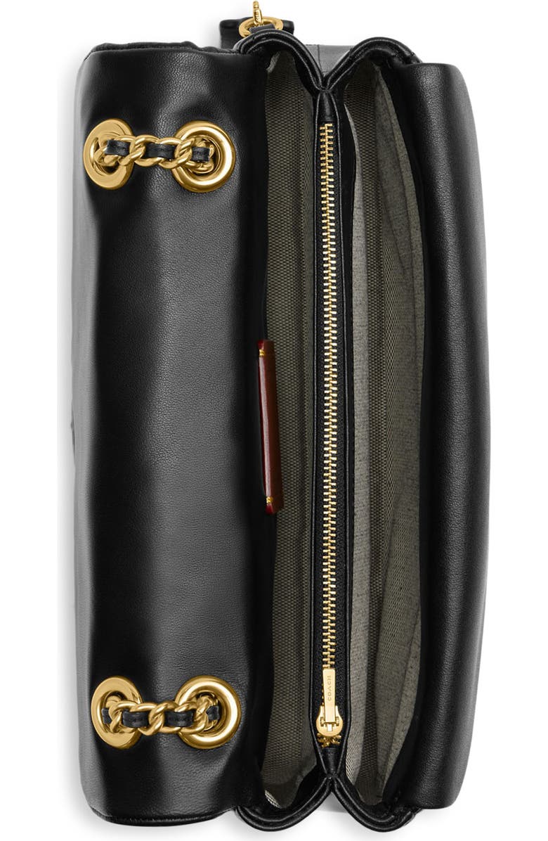 COACH Tabby 26 Quilted Leather Convertible Crossbody Bag, Alternate, color, B4/Black