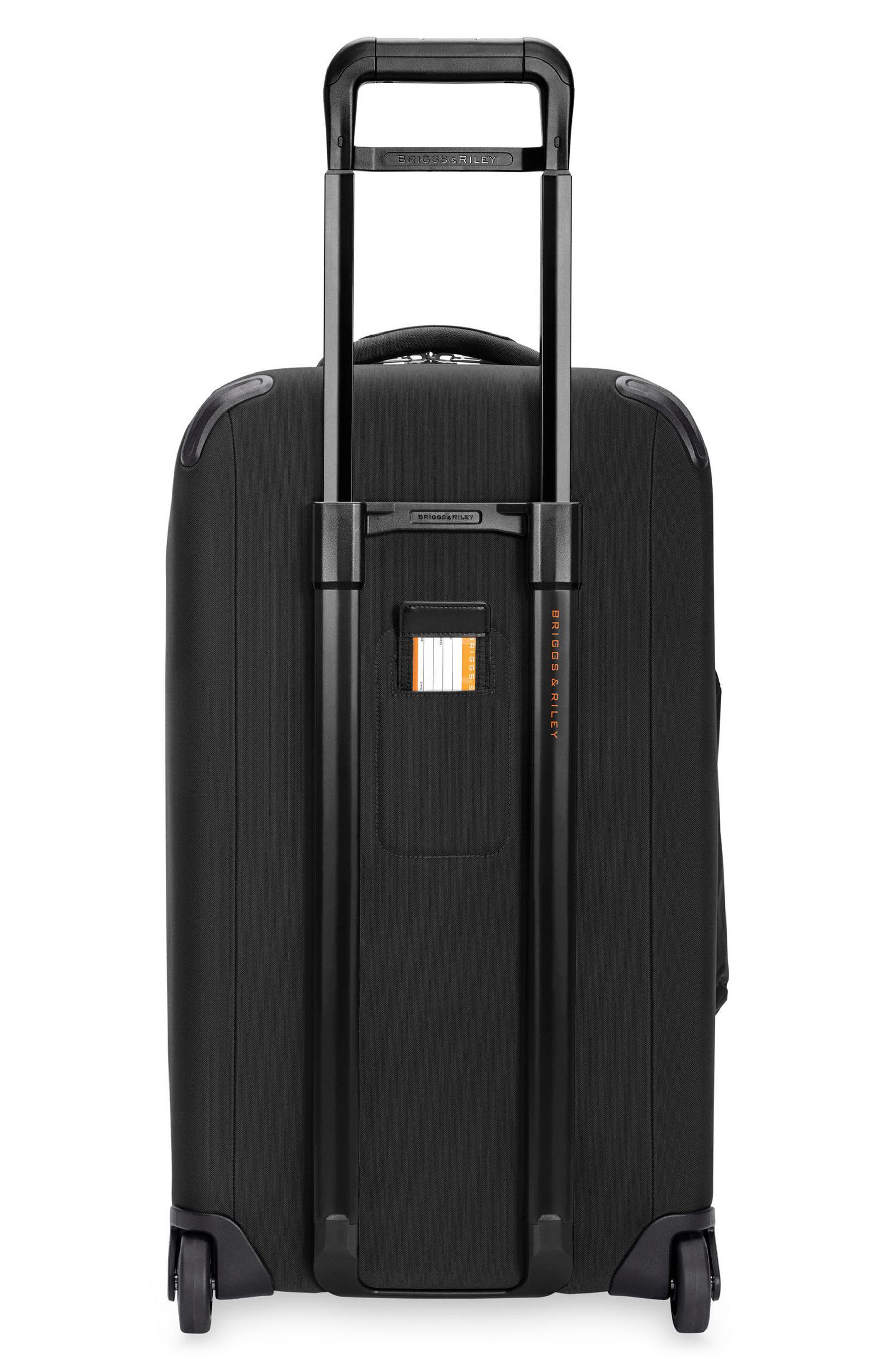 Briggs & Riley ZDX 27-Inch Carry-On Upright Duffle Bag, Alternate, color, Black