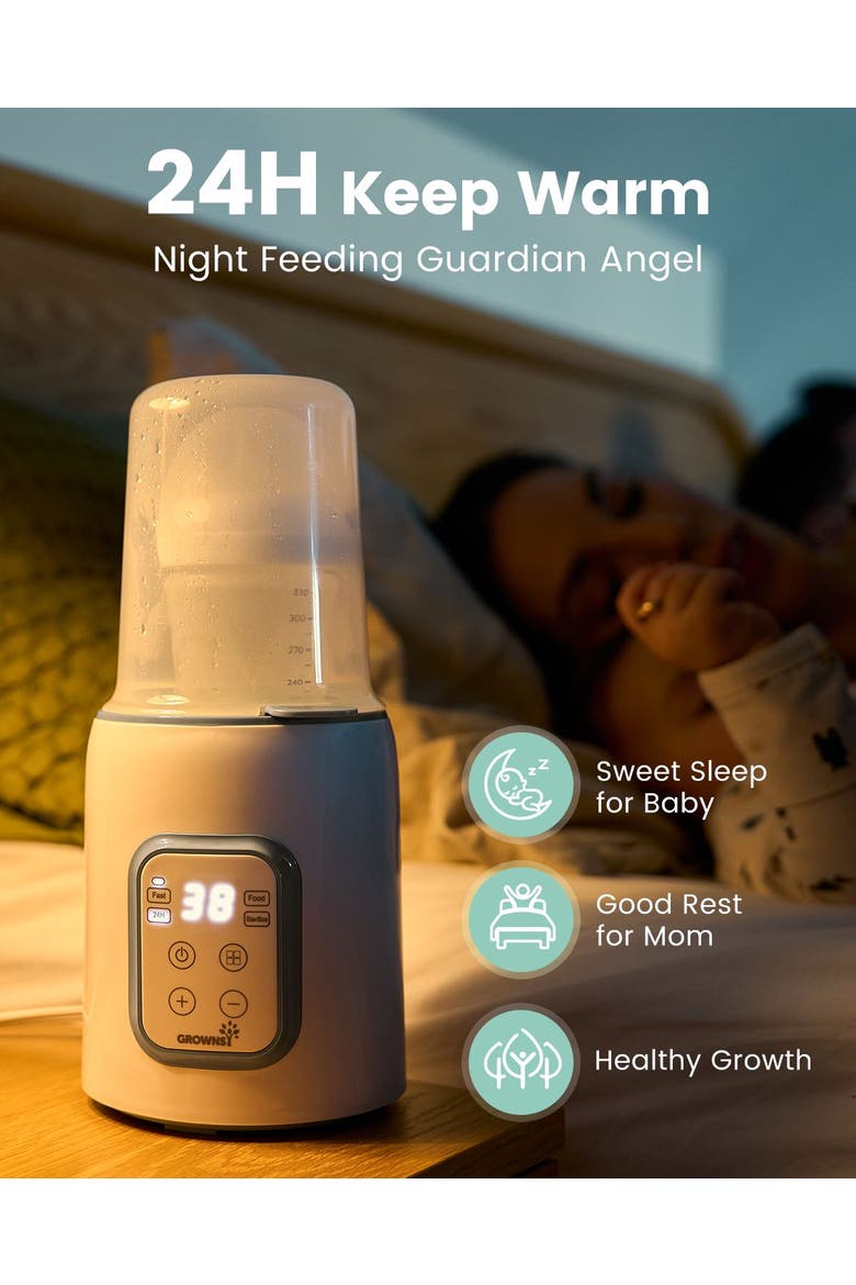 Baby Bottle Warmer, Alternate, color, Grey