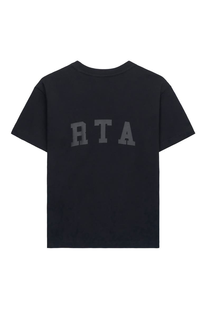 Kids' Lawson Collegiate Logo Graphic T-Shirt, Alternate, color, BLACK COLLEGIATE