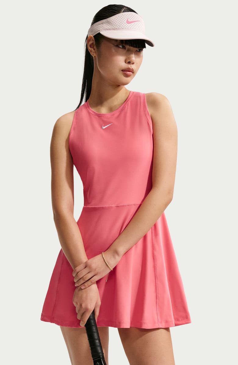 Nike Victory Dri-Fit Active Dress, Alternate, color, Sea Coral/ White