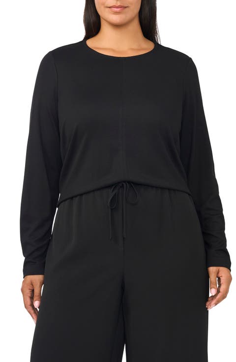 Long Sleeve Ponte Top