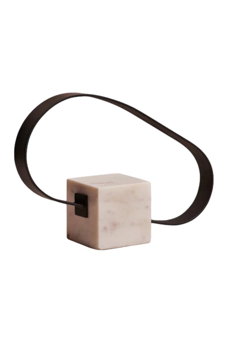 Mara Decorative Sculpture, Main, color, Black