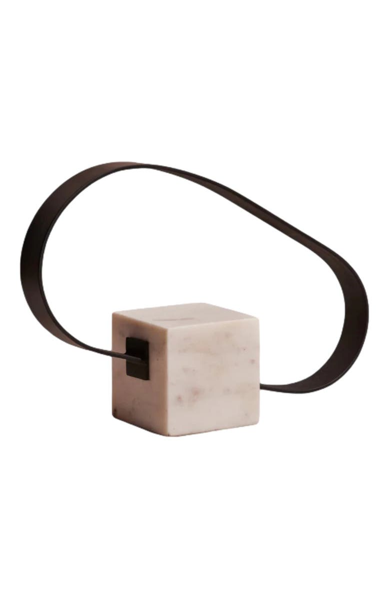 Meso Goods Mara Decorative Sculpture, Main, color, Black