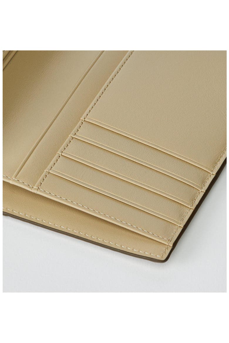 Ottomar Passport Holder in Visetos Leather Mix, Alternate, color, Beige + Black