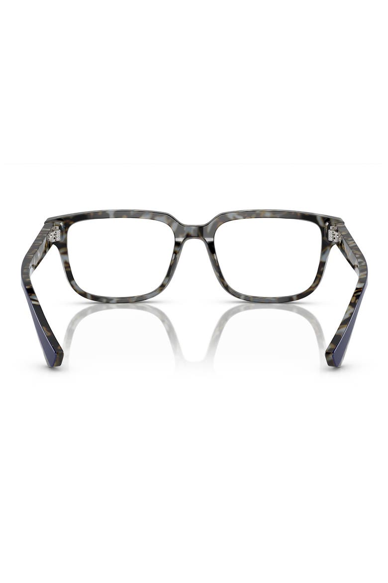 54mm Square Optical Glasses, Alternate, color, BLUE HAVANA / DEMO LENS