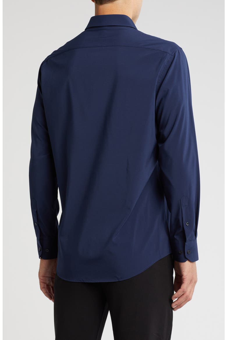 Performance Tech Solid Shirt, Alternate, color, TRUE NAVY