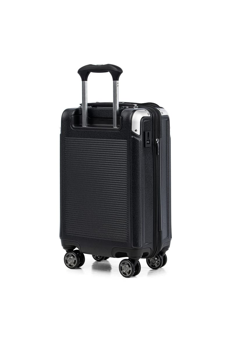 Platinum Elite Hardside Expandable 21" Carry On, Fits up to 15.6" Laptop, Alternate, color, Shadow Black