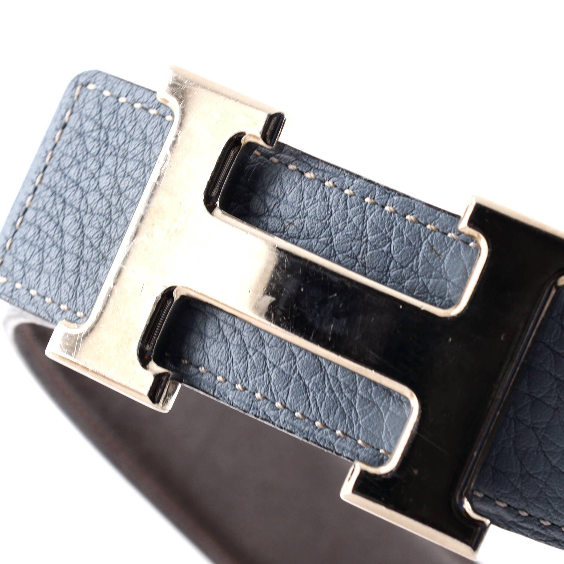 Constance Reversible Belt Leather Medium, Alternate, color, Blue