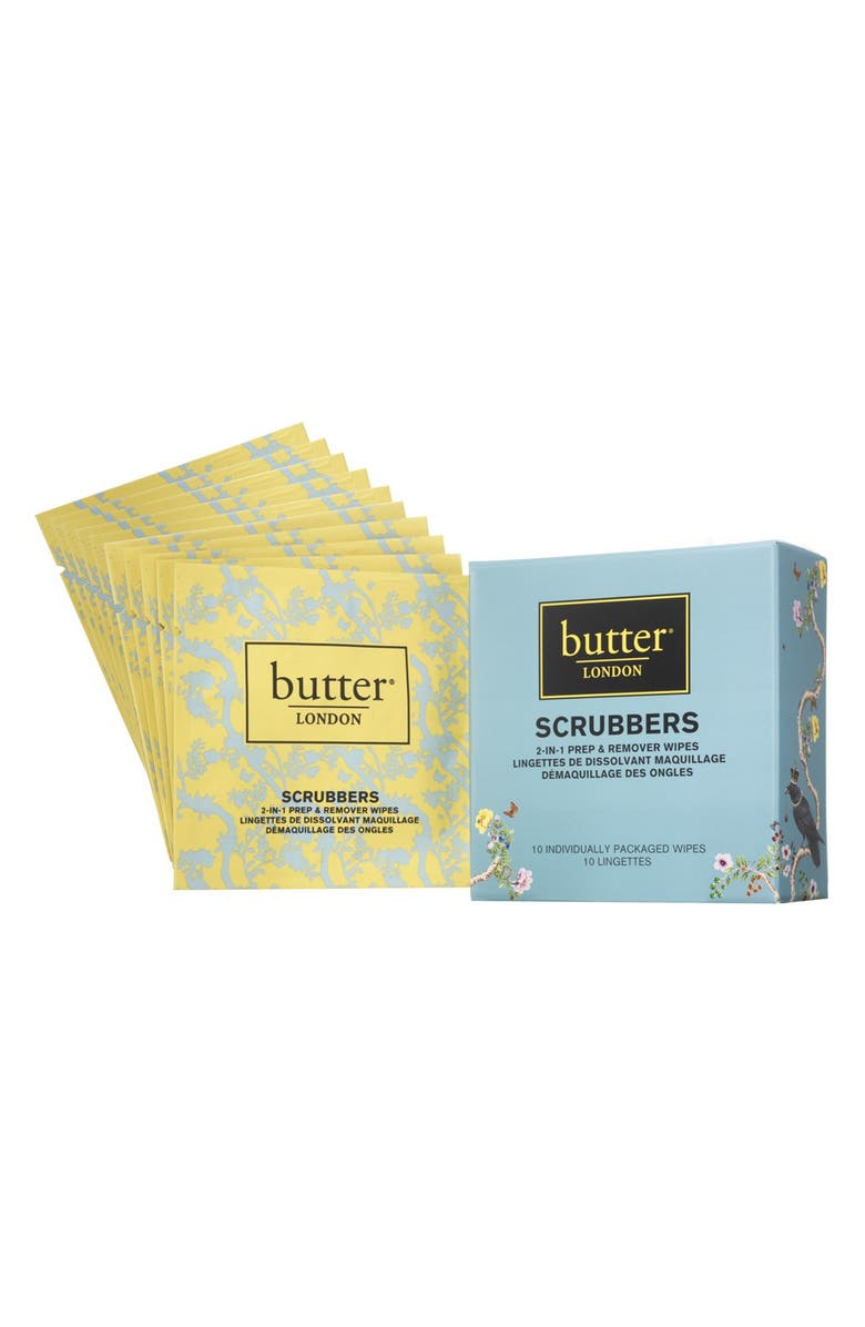 butter LONDON 'Scrubbers' Nail Polish Remover, Alternate, color,