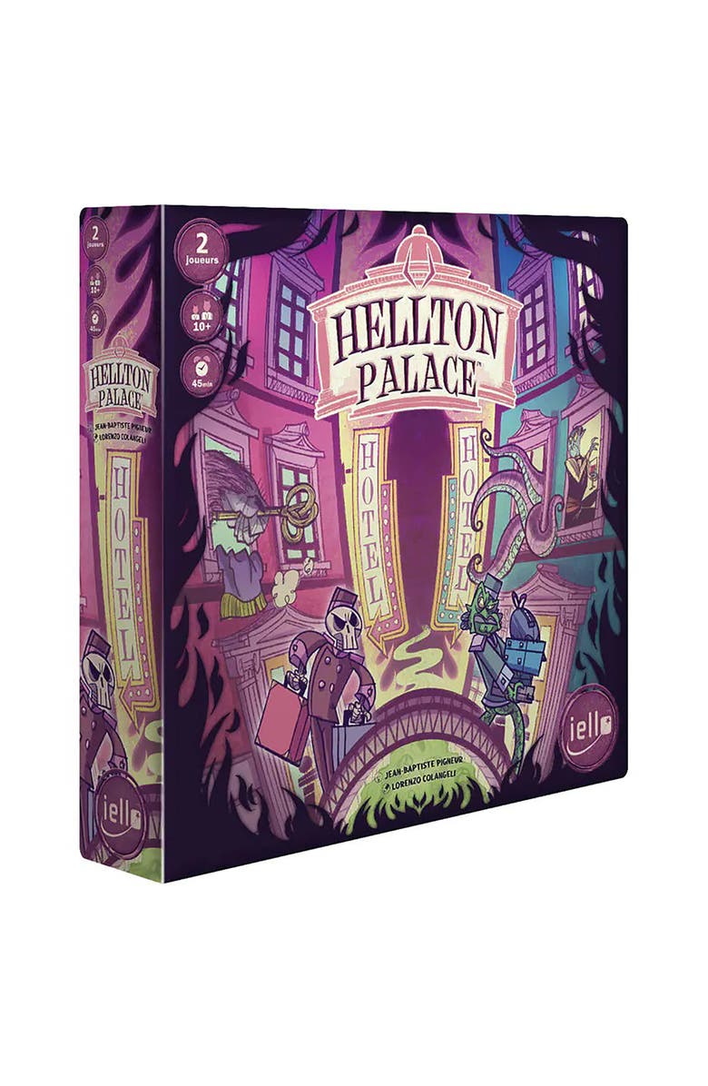IELLO Hellton Palace Strategic Board Game, Main, color, Multicolored