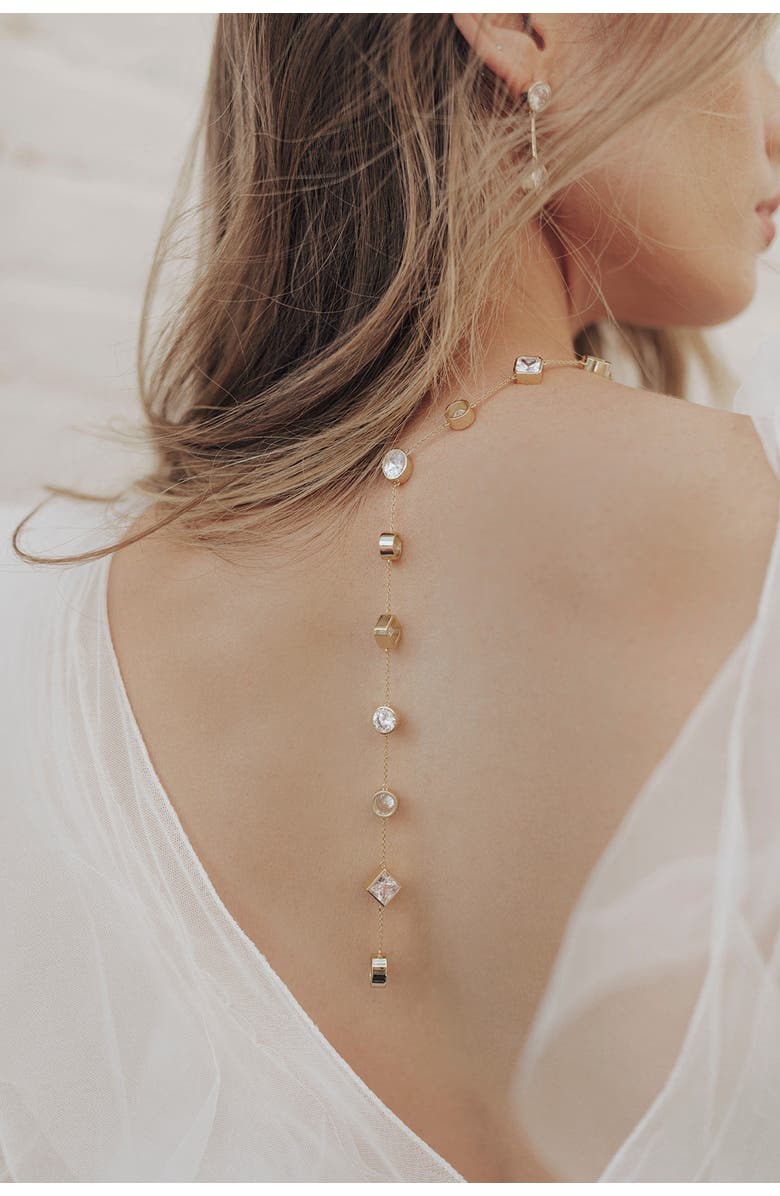 Untamed Petals Tuscany Choker, Alternate, color, Gold