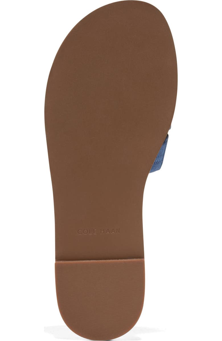 Cole Haan Flynn Slide Sandal, Alternate, color, Dutch Blue Suede