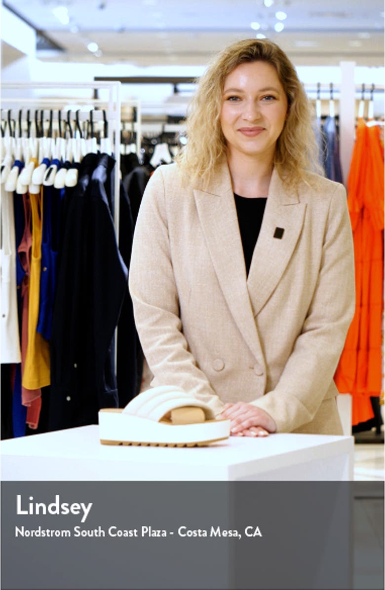 Cameron Puff Flatform Slide Sandal, sales video thumbnail