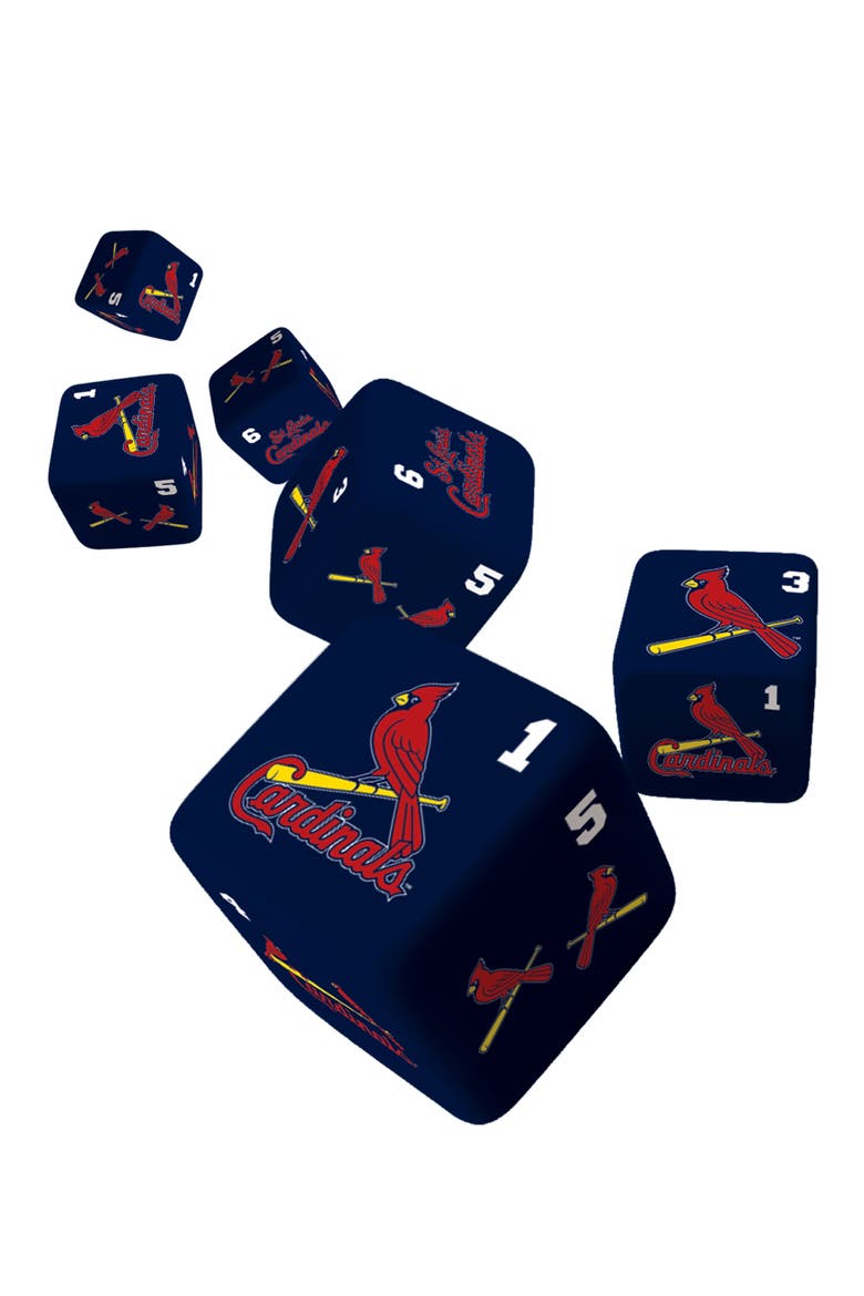 St. Louis Cardinals Dice Set - 19mm, Alternate, color, Multicolor