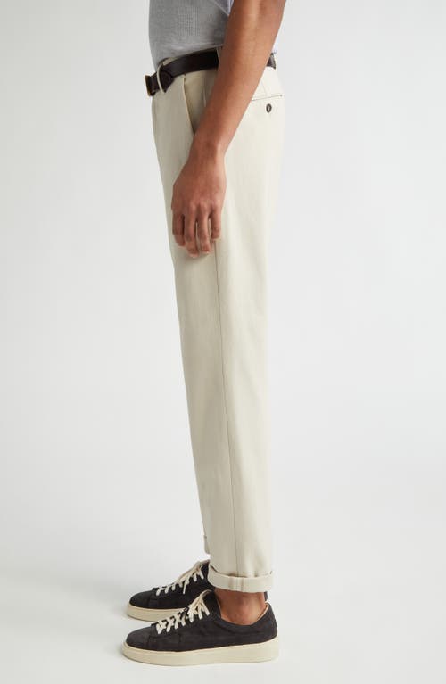 Eleventy Stretch Cotton Blend Chinos In 02 Sand