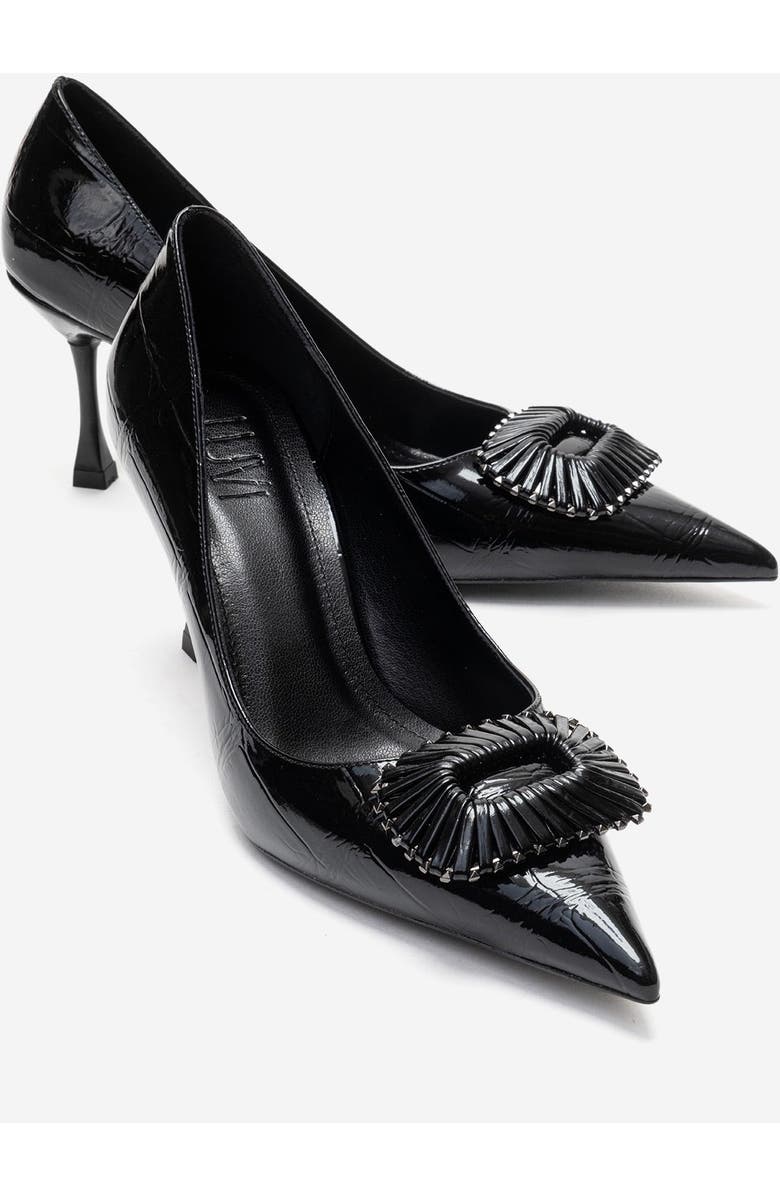 Prologue Shoes Rebel Stiletto Pump, Alternate, color, Black Print