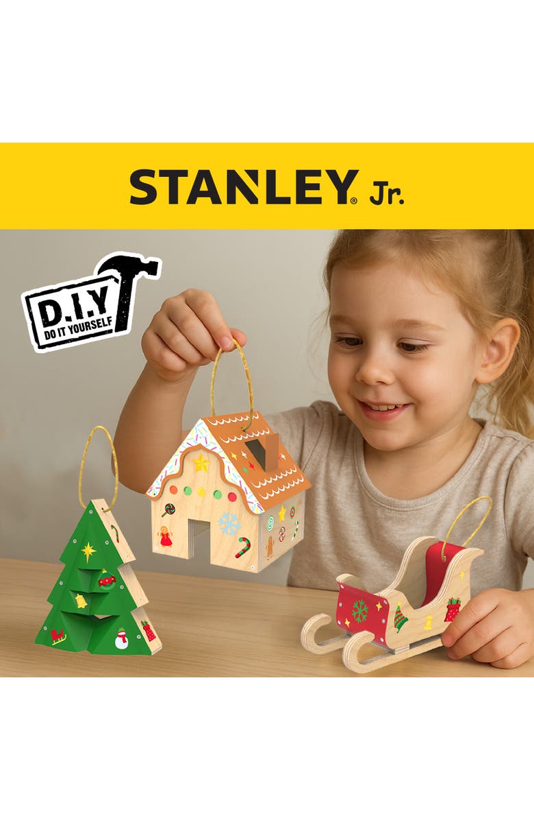 Stanley Jr. Christmas Ornaments Kit, Alternate, color, Multi Color