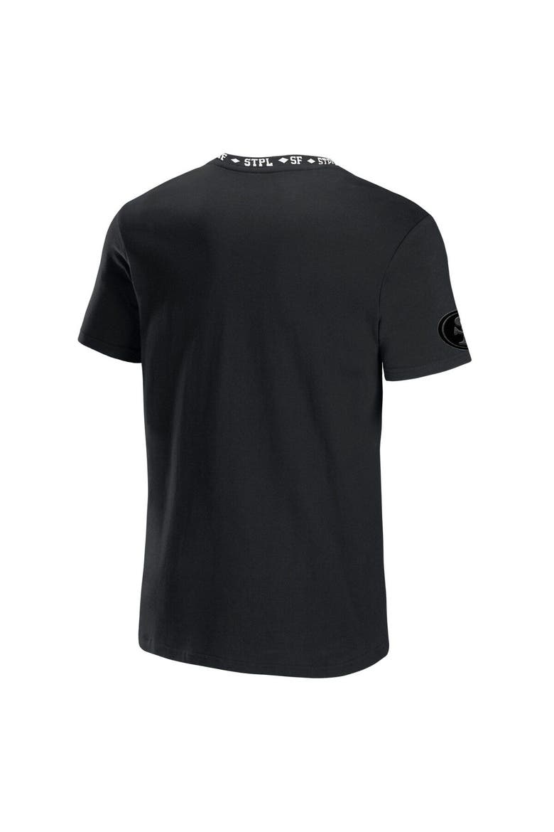 Stapler Graphi STAPLE Men's NFL x Staple Black San Francisco 49ers Globe T-Shirt (Men ...