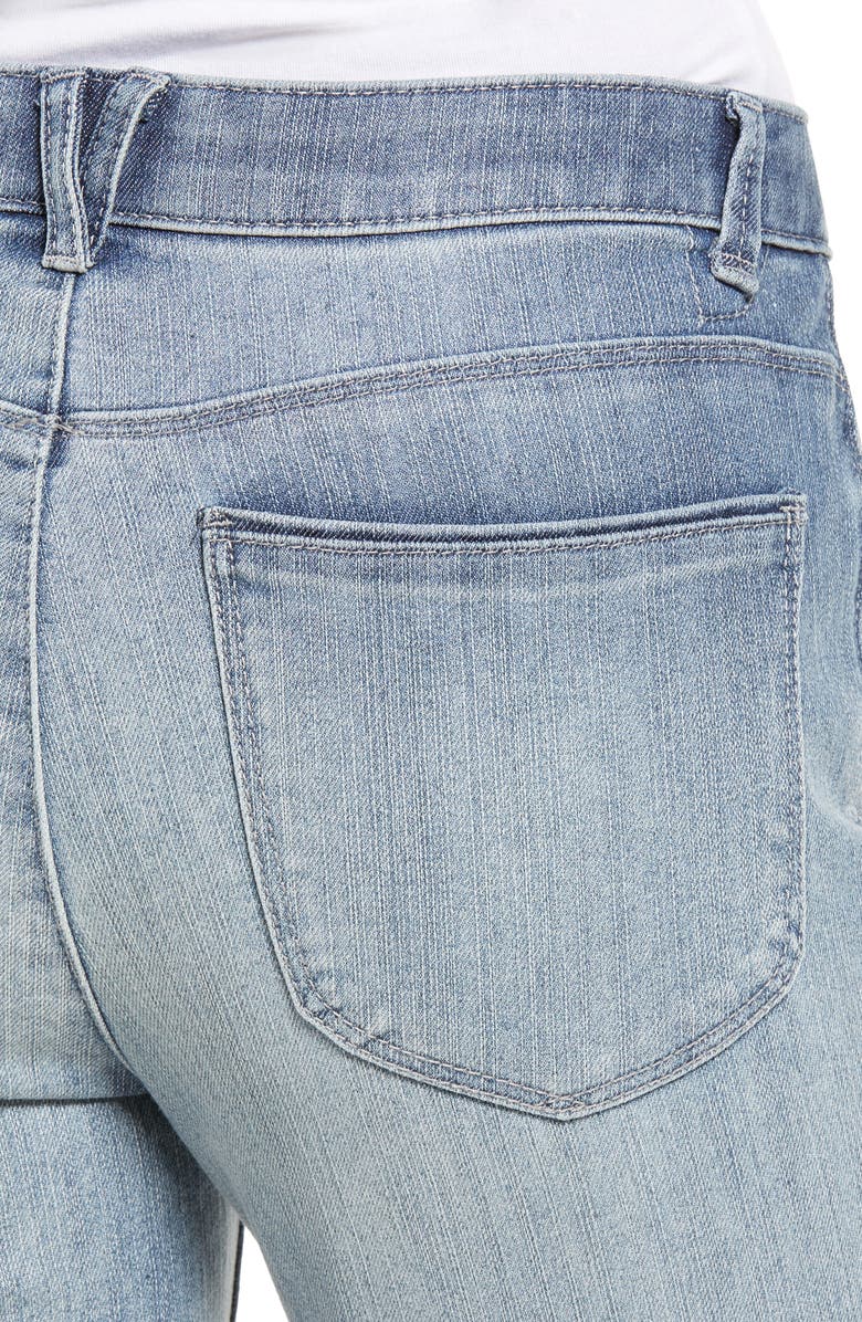 Wit & Wisdom 'Ab'Solution Raw Hem Ankle Skinny Jeans, Alternate, color, 